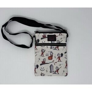 Loungefly Trick R Treat Sam Passport Crossbody Bag Purse Halloween 9”x7”